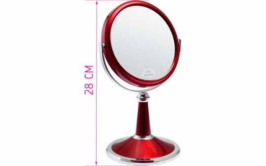 Зеркало косметическое Weisen B6"209 RUBY/C настольное - 4