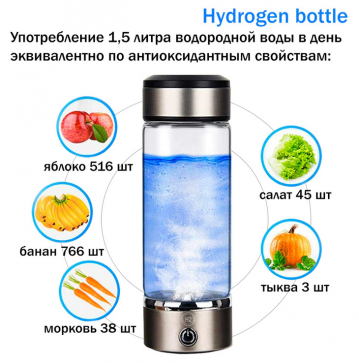 Генератор водорода, водородная бутылка Hydrogen Bottle Hydra - 3