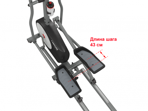 Эллиптический тренажер UNIXFIT SL-430E (коврик 190 см в комплекте) - 14