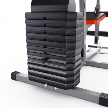 Силовой комплекс DFC HomeGym D7001-60 / стек 60 кг - 9