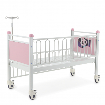 Кровать детская Med-Mos DM-0124S Тип 3, Вариант 3.1 (розов) ТУ 32.50.30-21-98238288-2020 с матрасом - 2