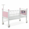 Кровать детская Med-Mos DM-0124S Тип 3, Вариант 3.1 (розов) ТУ 32.50.30-21-98238288-2020 с матрасом - 2