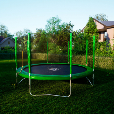 Батут DFC TRAMPOLINE FITNESS с сеткой 14FT-TR-LG - 7