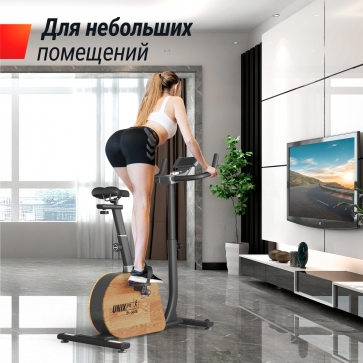 Велотренажер UNIX Fit BL-380E Wood - 18